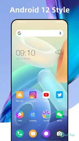Q Launcher - Android 12 Home 11.4.1 APK MOD Descarga gratuita completa