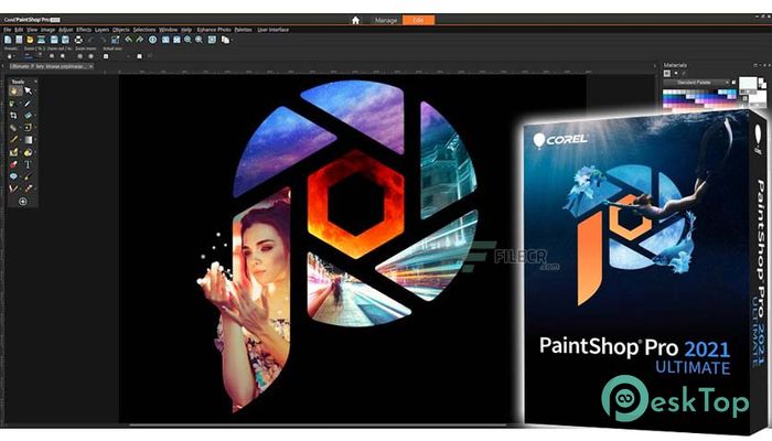 Corel PaintShop Pro 2021 Ultimate v23.0.0.143 Tam Sürüm Aktif Edilmiş Ücretsiz İndir