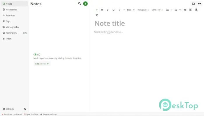 Streetwriters Notesnook 1.0 完全アクティベート版を無料でダウンロード