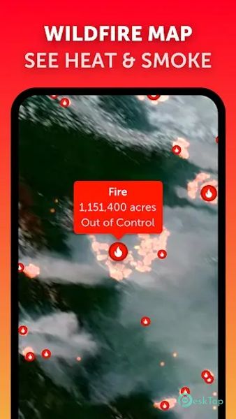 Zoom Earth - Live Weather Map 6.0 APK MOD Tam Ücretsiz İndir
