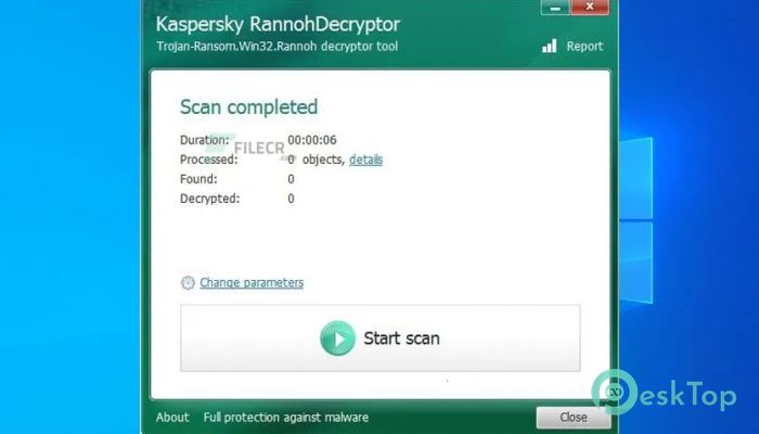 Descargar Kaspersky RannohDecryptor  1.18.5.0 Completo Activado Gratis
