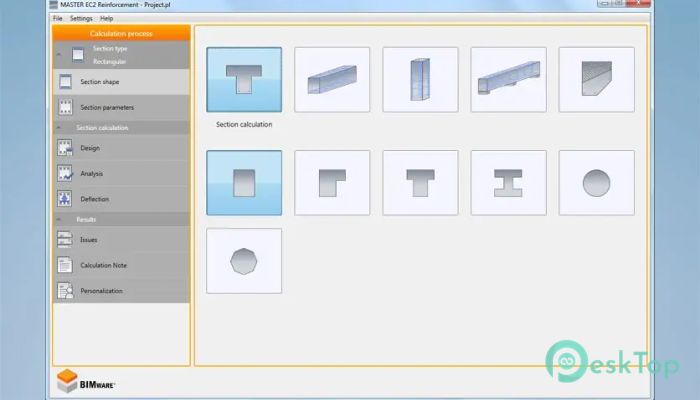 BIMware MASTER EC2 Reinforcement