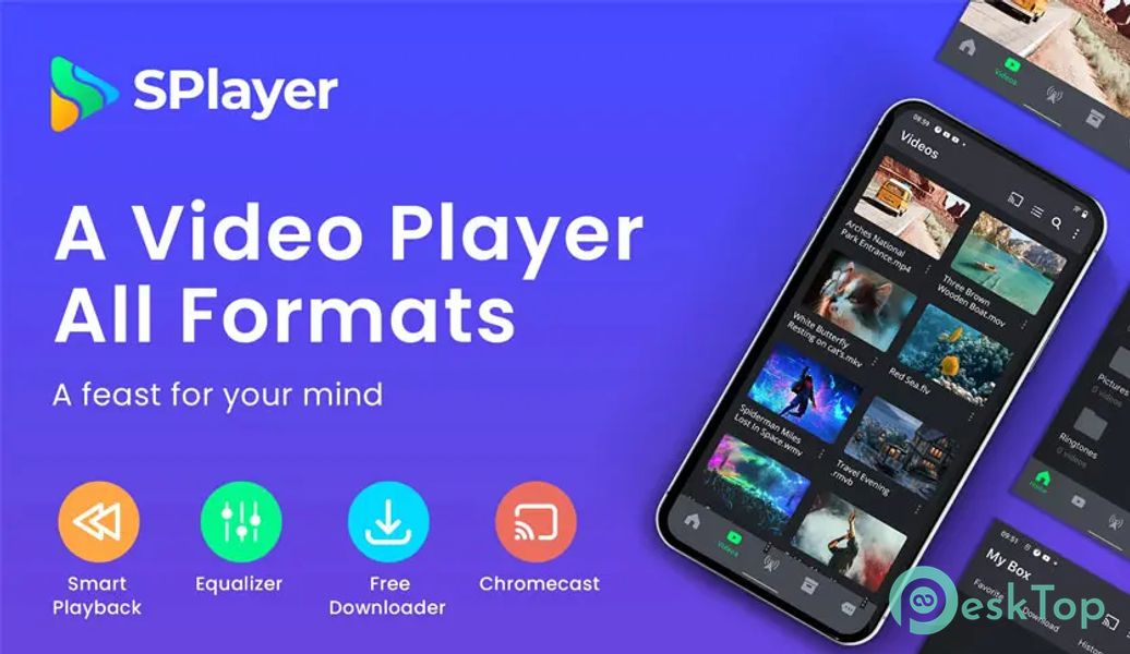 SPlayer - Fast Video Player v1.2.1 APK MOD تحميل مجاني كامل