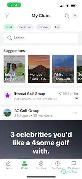 GolfLync Social Media for Golf 1.18.2 APK MOD Unlocked (Full) Free Download