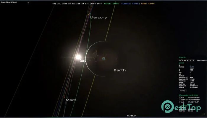 Gaia Sky 3.6.3 Tam Sürüm Aktif Edilmiş Ücretsiz İndir