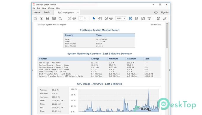 Download SysGauge 10.0.12 Pro / Ultimate / Server Free Full Activated