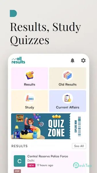 All Results : Result | Quizzes