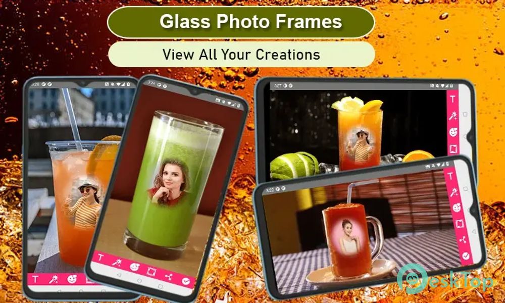 Glass & Juice Frame Editor 3.8 APK MOD تحميل مجاني كامل