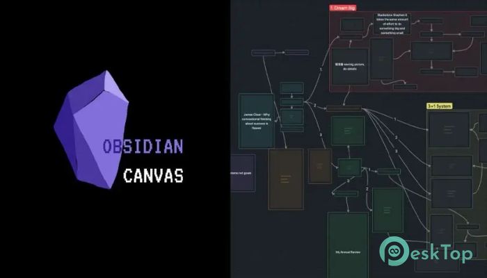 Descargar Obsidian Canvas 1.6.7 Completo Activado Gratis