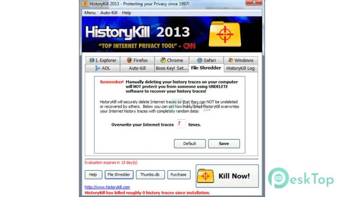 下载 HistoryKill 2020.0.1 免费完整激活版