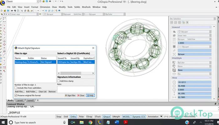 CADopia Pro 22 v21.2.1.3514 Tam Sürüm Aktif Edilmiş Ücretsiz İndir