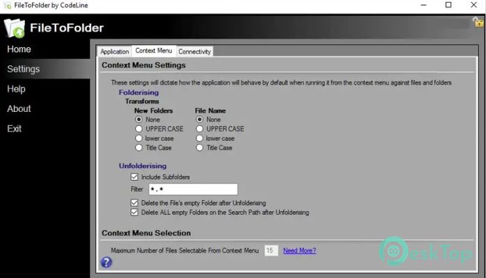  تحميل برنامج CodeLine FileToFolder 6.2.1.0 برابط مباشر