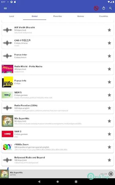 RadioG Online radio & recorder