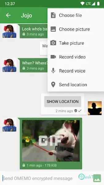 Conversations (Jabber / XMPP) 2.17.8 APK MOD Полная бесплатная загрузка