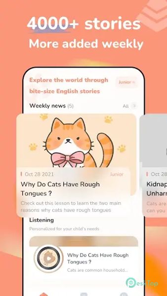 English Stories Weekly 1.0.12 APK MOD Unlocked (Full) Free Download