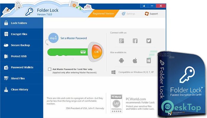 Download Folder Lock 7.8.7 Free Full Activated