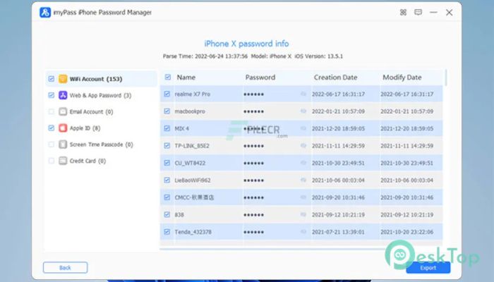 imyPass iPhone Password Manager  1.0.8 完全アクティベート版を無料でダウンロード