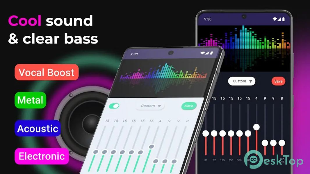 Music Equalizer - Bass Booster 2.1.0 APK MOD Полная бесплатная загрузка
