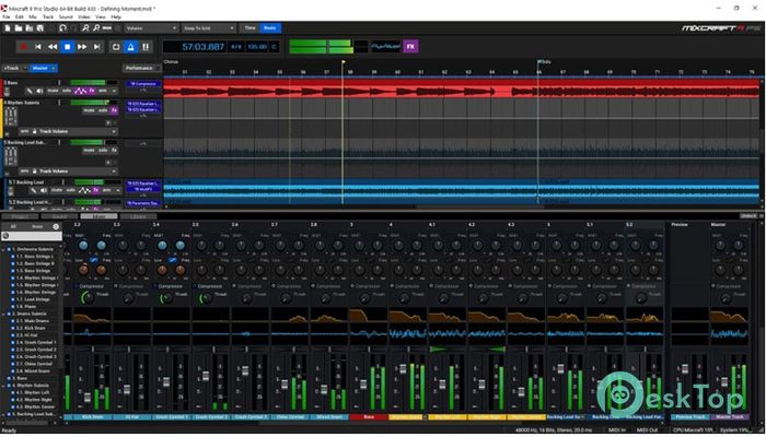 Скачать Acoustica Mixcraft Pro Studio 9.0.470 полная версия активирована бесплатно