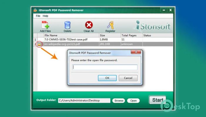 下载 iStonsoft PDF Password Remover 2.1.34 免费完整激活版