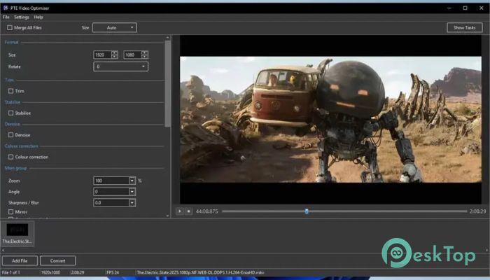 Download PTE Video Optimiser 1.0.2.4 Free Full Activated
