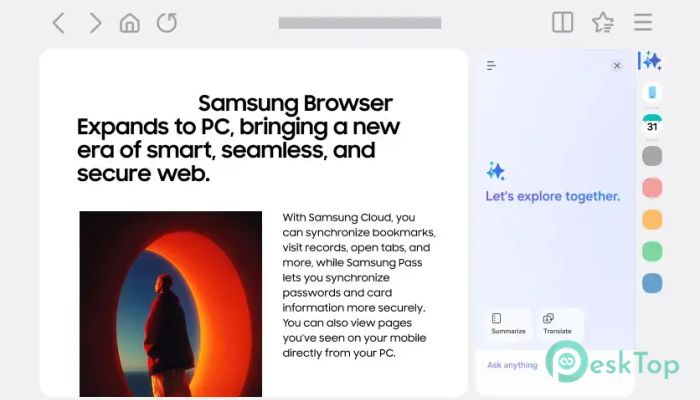 Samsung Browser 30.0.0.95 मुफ्त पूर्ण सक्रिय डाउनलोड