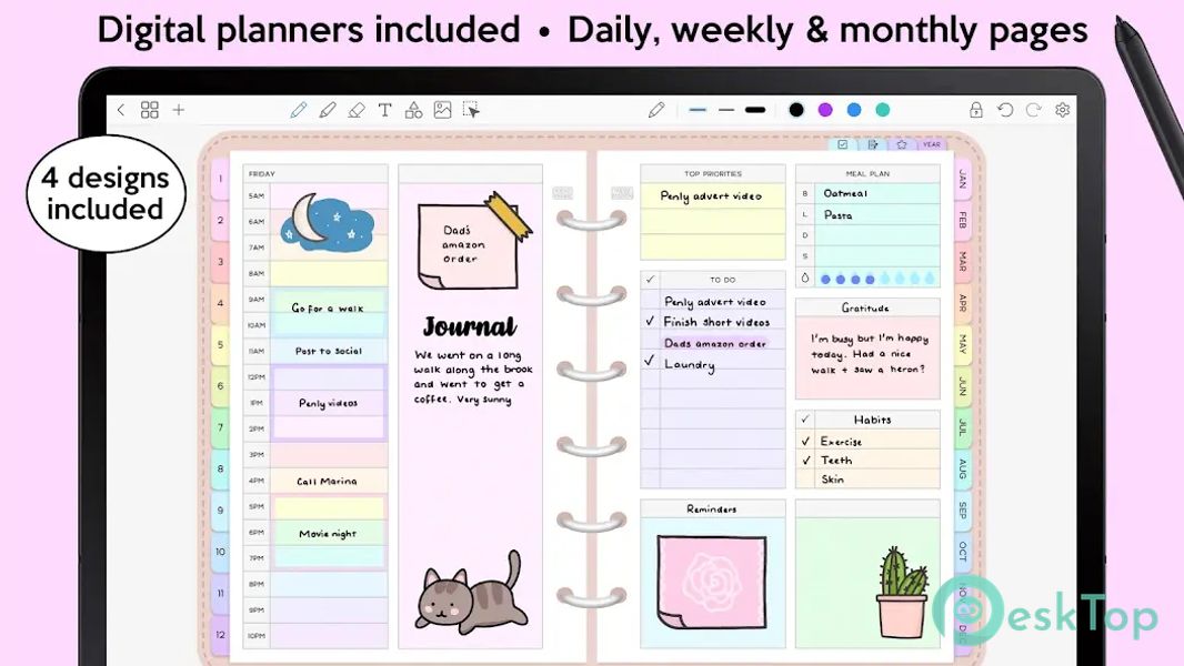 Penly: Digital Planner & Notes 1.23.7 APK MOD Unlocked (Full) Free Download