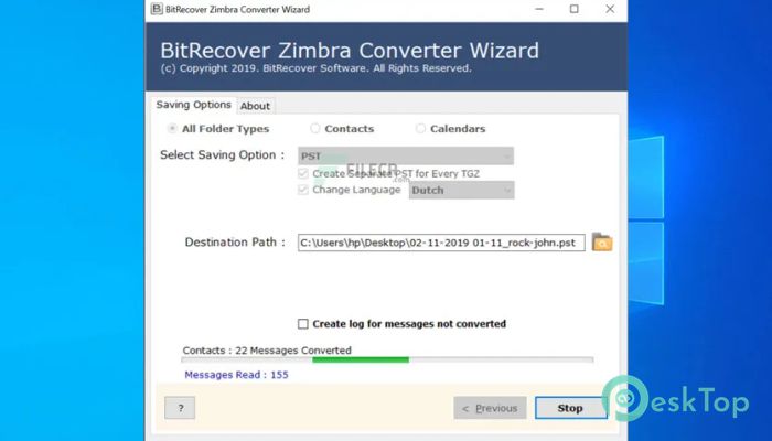 Descargar BitRecover Zimbra Converter Wizard 7.3 Completo Activado Gratis