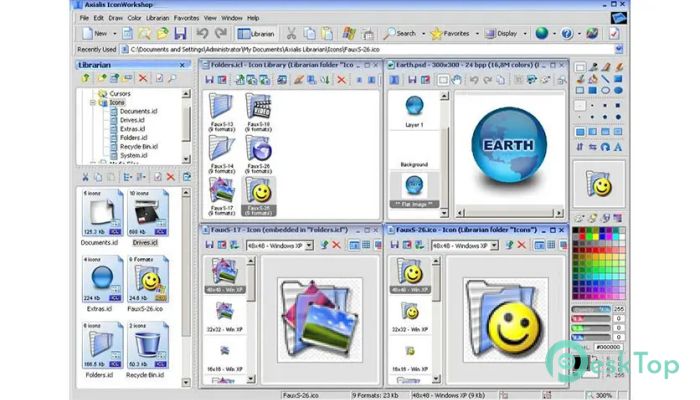 Axialis IconWorkshop Professional 6.9.2.0 Tam Sürüm Aktif Edilmiş Ücretsiz İndir