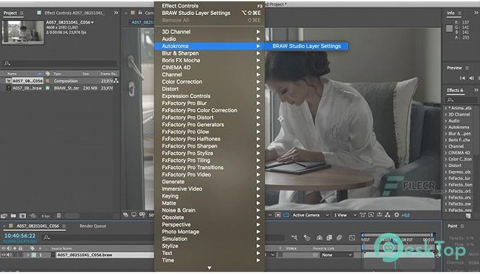 Download Aescripts BRAW Studio v2.6.1 for After Effects Free Full Activated