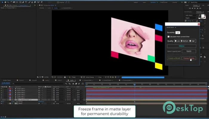 تحميل برنامج Aescripts Reveal Matte  1.1 برابط مباشر