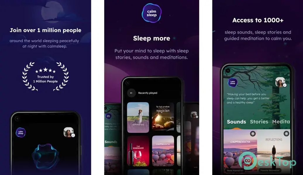 Calm Sleep Sounds & Tracker 0.225-02ef5420 APK MOD Unlocked (Full) Free Download
