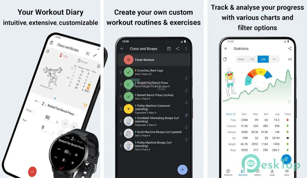 Workout Tracker & Gym Plan Log