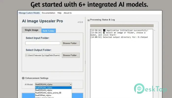 AI Image Upscaler Pro 1.1.4 Tam Sürüm Aktif Edilmiş Ücretsiz İndir