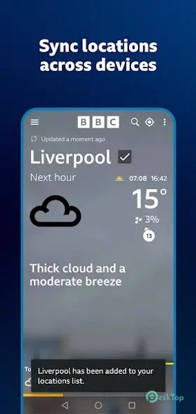 BBC Weather 4.6.0 APK MOD Полная бесплатная загрузка