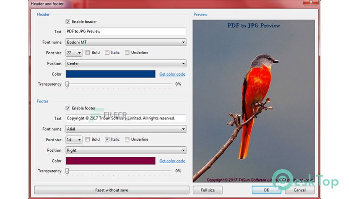  تحميل برنامج TriSun PDF to JPG 20.0 Build 081 برابط مباشر