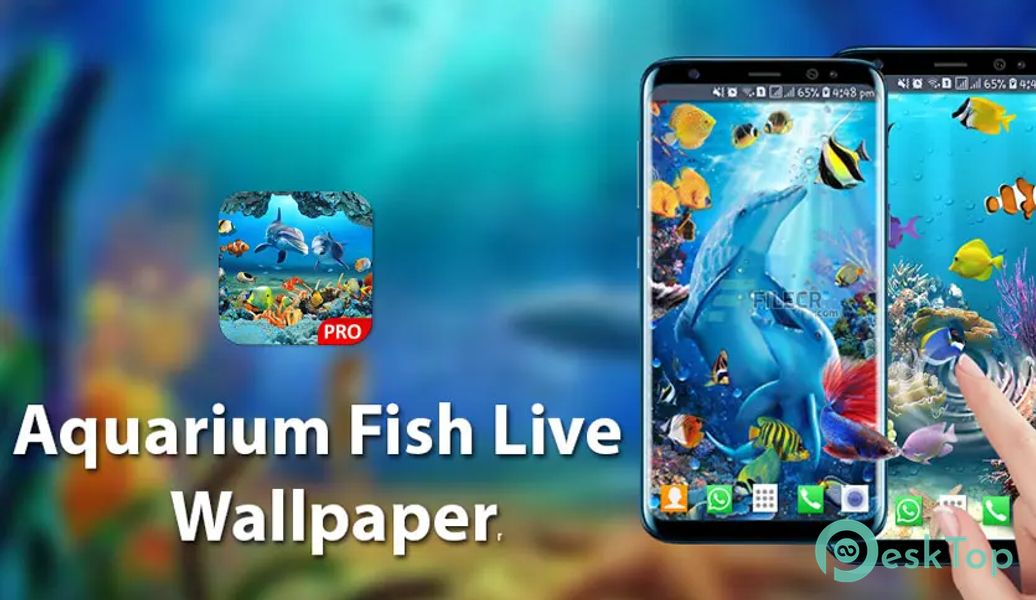 Fish Live Wallpaper 3D Aquarium Background HD PRO