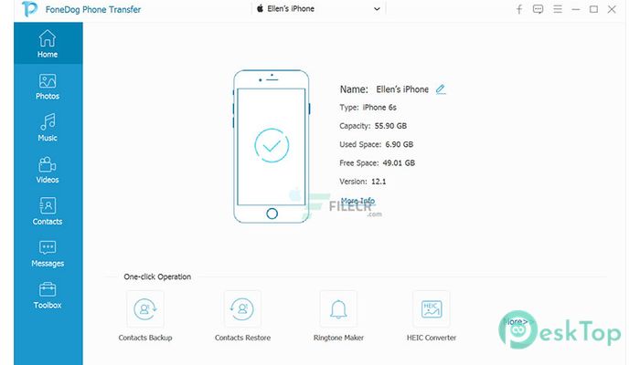  تحميل برنامج FoneDog Phone Transfer 1.1.10 برابط مباشر
