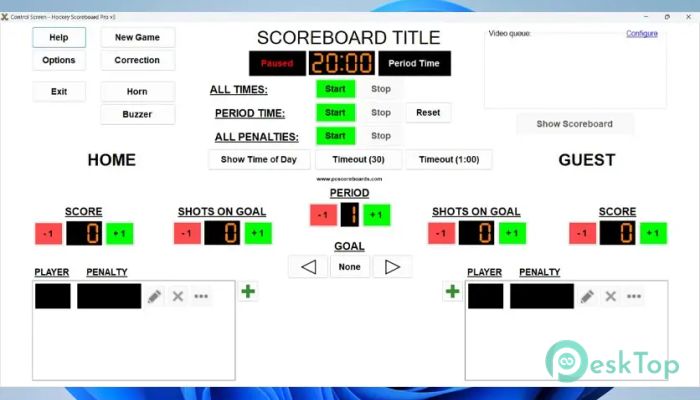 Hockey Scoreboard Pro 3.0.6 完全アクティベート版を無料でダウンロード