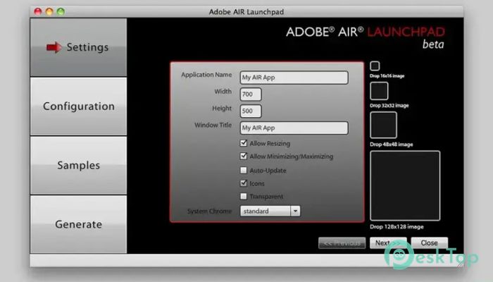 Adobe AIR 51.1.3.4 Mac用無料ダウンロード