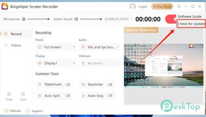 Download Kingshiper Screen Recorder 4.0.1 Free Full Activated