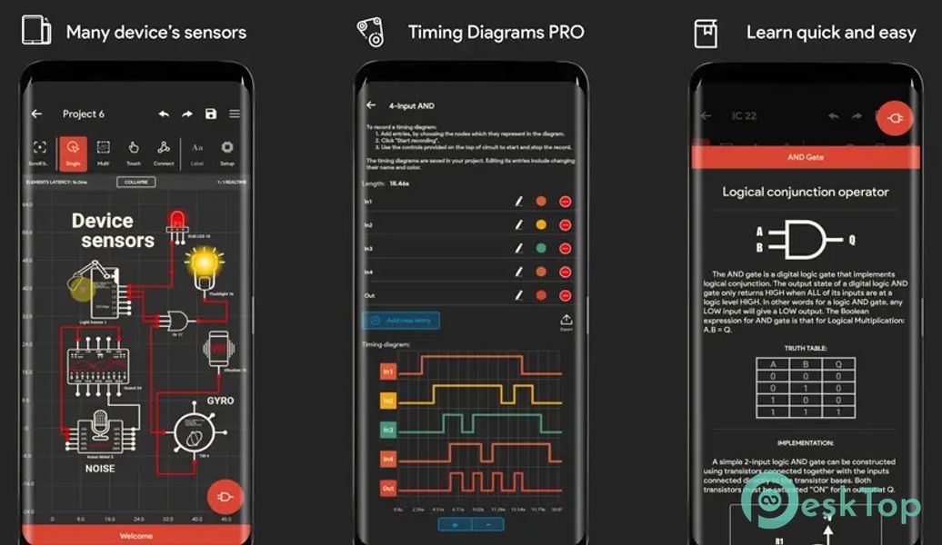 Logic Circuit Simulator Pro 38.1.5 APK MOD تحميل مجاني كامل
