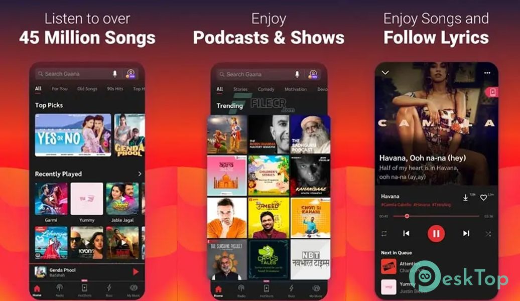 Gaana Hindi Song Music App v8.33.0 APK MOD Descarga gratuita completa