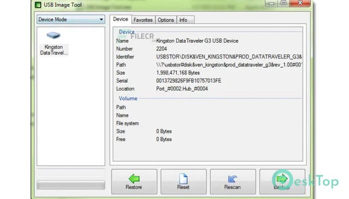  تحميل برنامج USB Image Tool 1.83 برابط مباشر