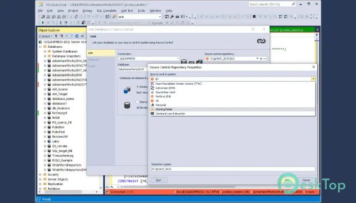 تحميل برنامج dbForge Source Control for SQL Server 2.5.27 برابط مباشر