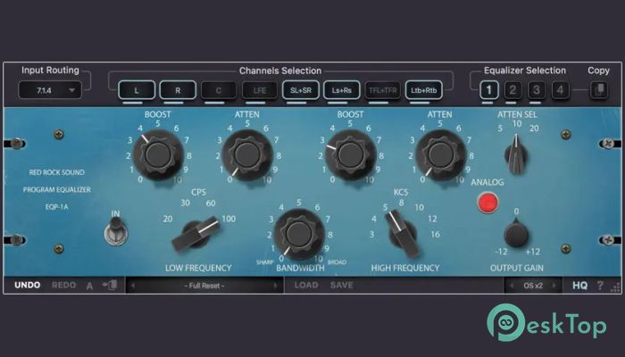 Скачать Red Rock Sounds EQP-1A v2.0.2 полная версия активирована бесплатно