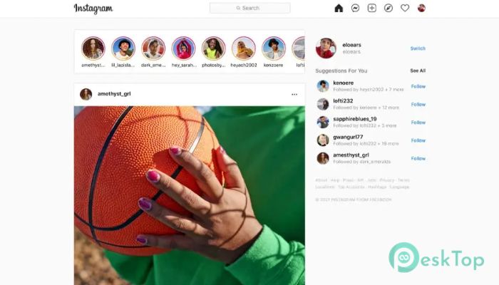 Instagram For Desktop 1.0 Tam Sürüm Aktif Edilmiş Ücretsiz İndir