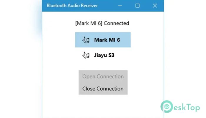  تحميل برنامج Mark Smirnov Bluetooth Audio Receiver 1.0 برابط مباشر