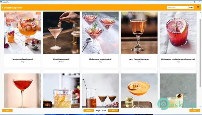 تحميل برنامج Cocktail Recipes Pro  2.0.0 برابط مباشر