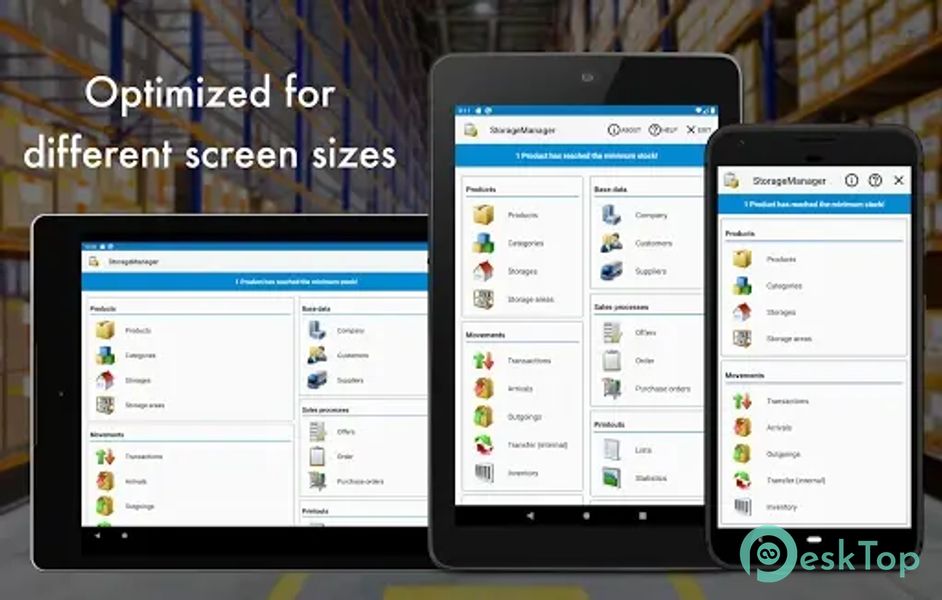 Storage Manager - Stock Tracker